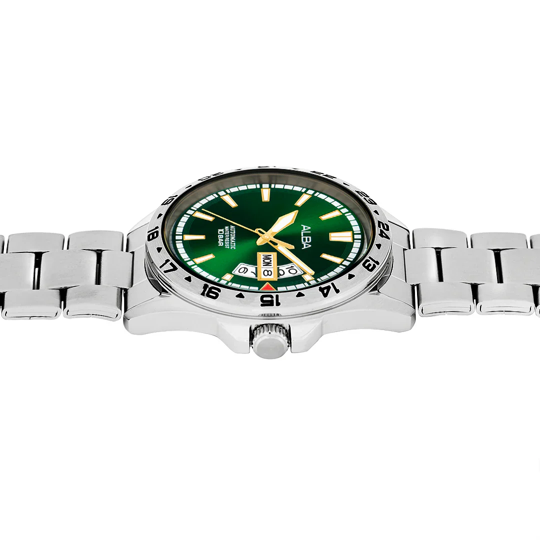 ALBA Deep Green Dial Automatic Men's Watch - AL4471X1 - Image 6