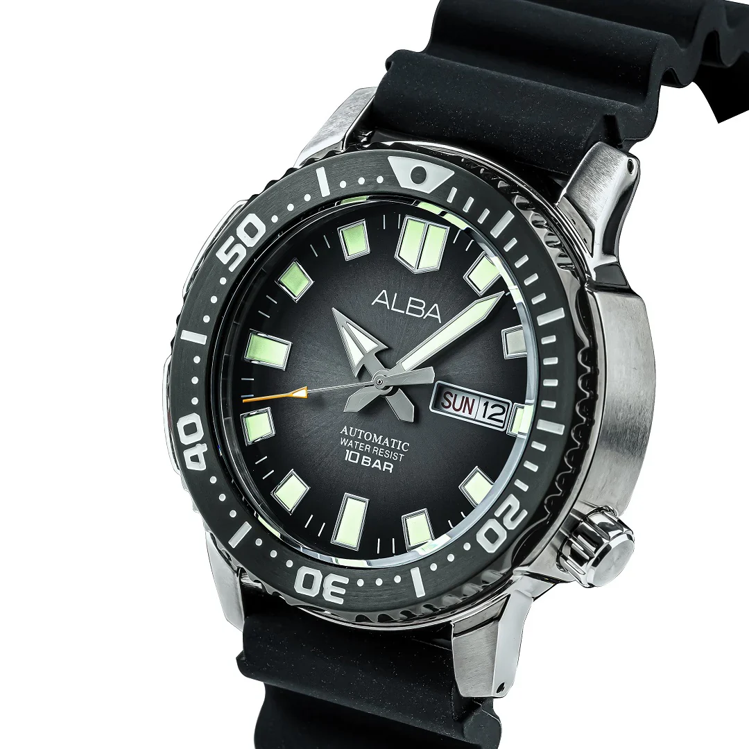 ALBA Mechanical Dove Grey Dial Automatic Men's Watch - AL4641X1 - Image 2