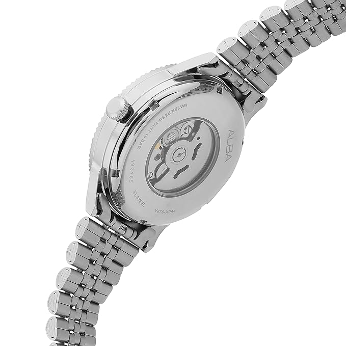 ALBA Green dial Automatic Men's Watch- AL4235X1 - Image 3
