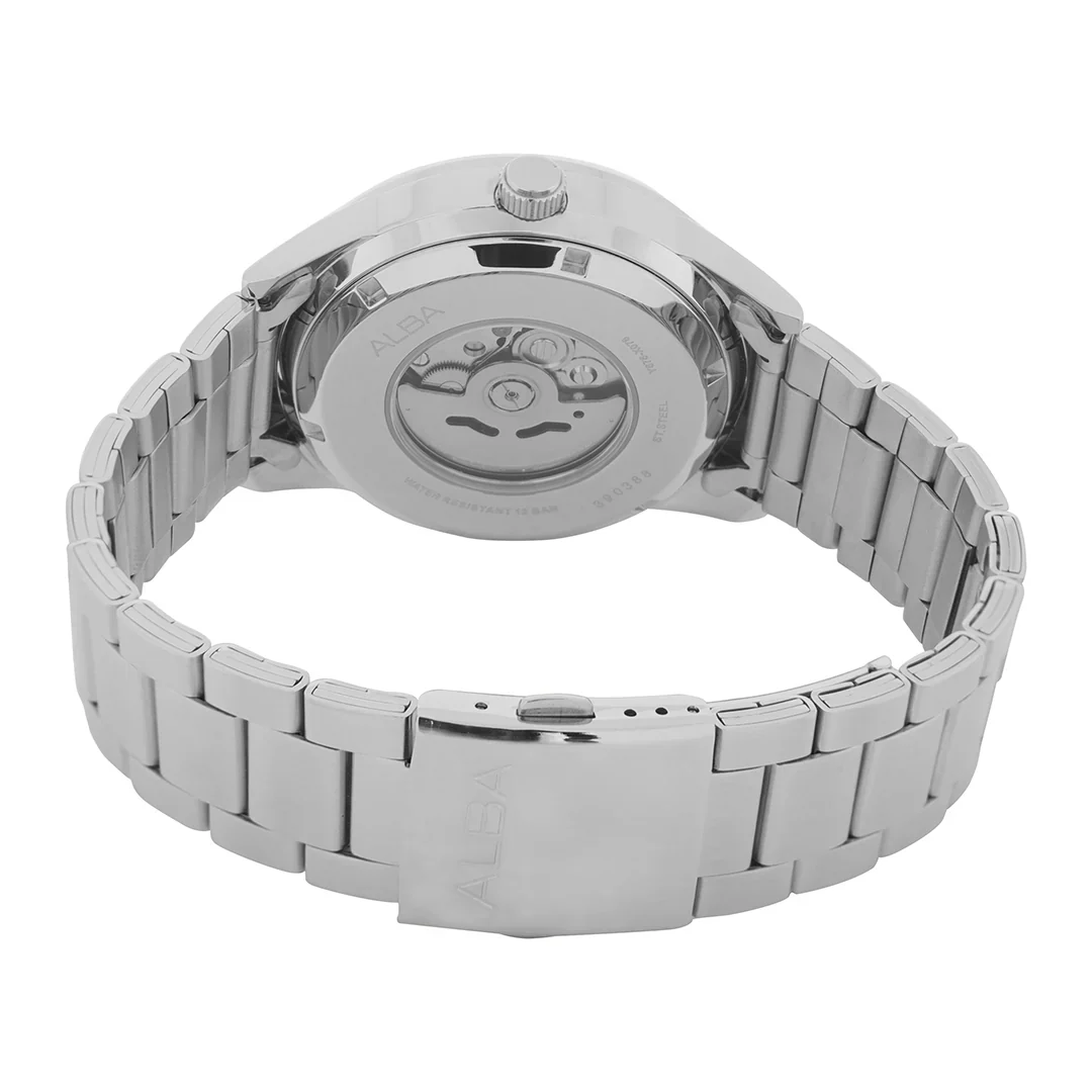 ALBA Mechanical Green Dial Automatic Men's Watch - AL4589X1 - Image 3