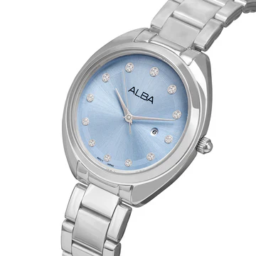 ALBA Light Blue Dial Ladies Watch AH7CU5X1 - Image 2