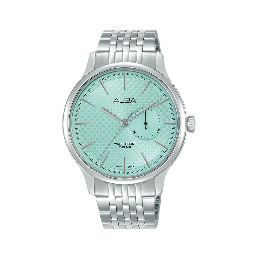 ALBA Matrix Time Ice Mint Dial Trend Men's Watch A5B007X1