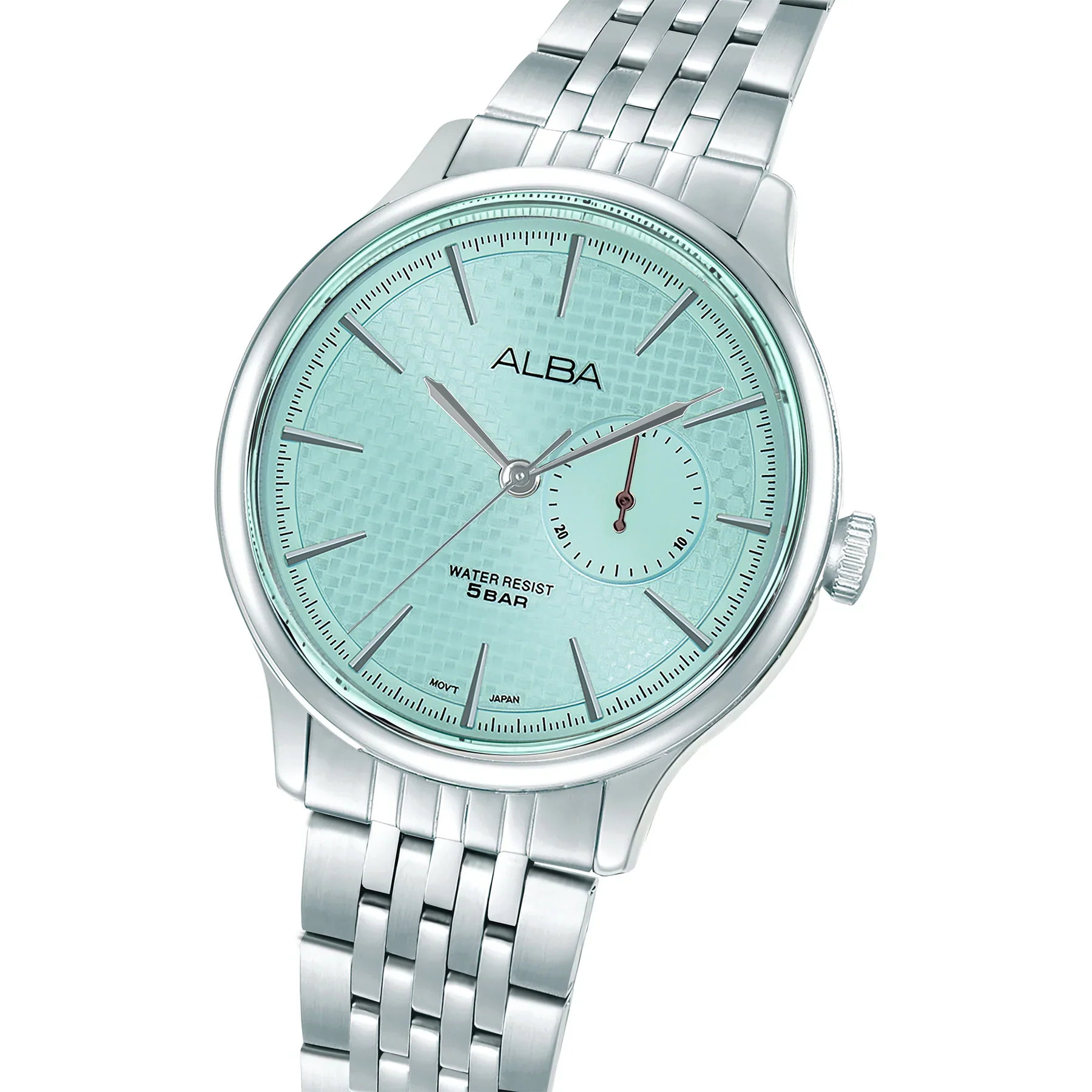 ALBA Matrix Time Ice Mint Dial Trend Men's Watch A5B007X1 - Image 2
