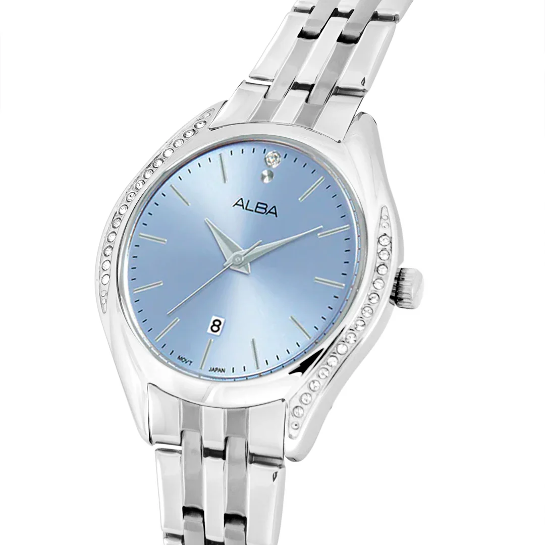 ALBA Periwinkle Blue Ladies Watch - AH7BU3X1 - Image 2