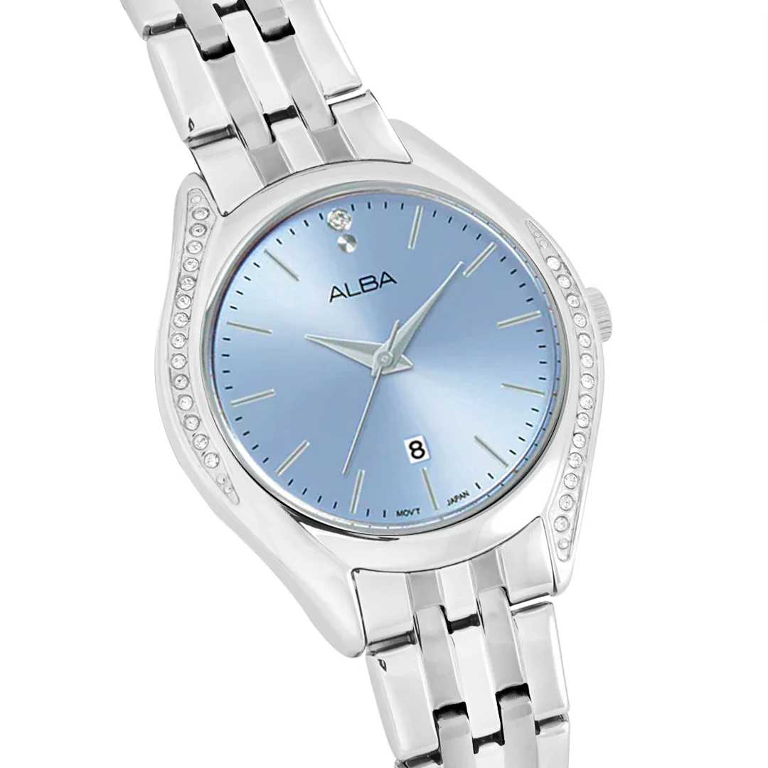 ALBA Periwinkle Blue Ladies Watch - AH7BU3X1 - Image 5