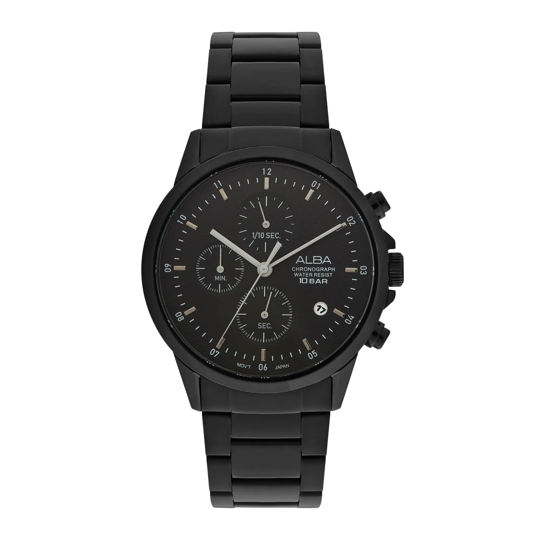 ALBA Prestige Sports Chronograph Black Dial Men Watch AM3857X1