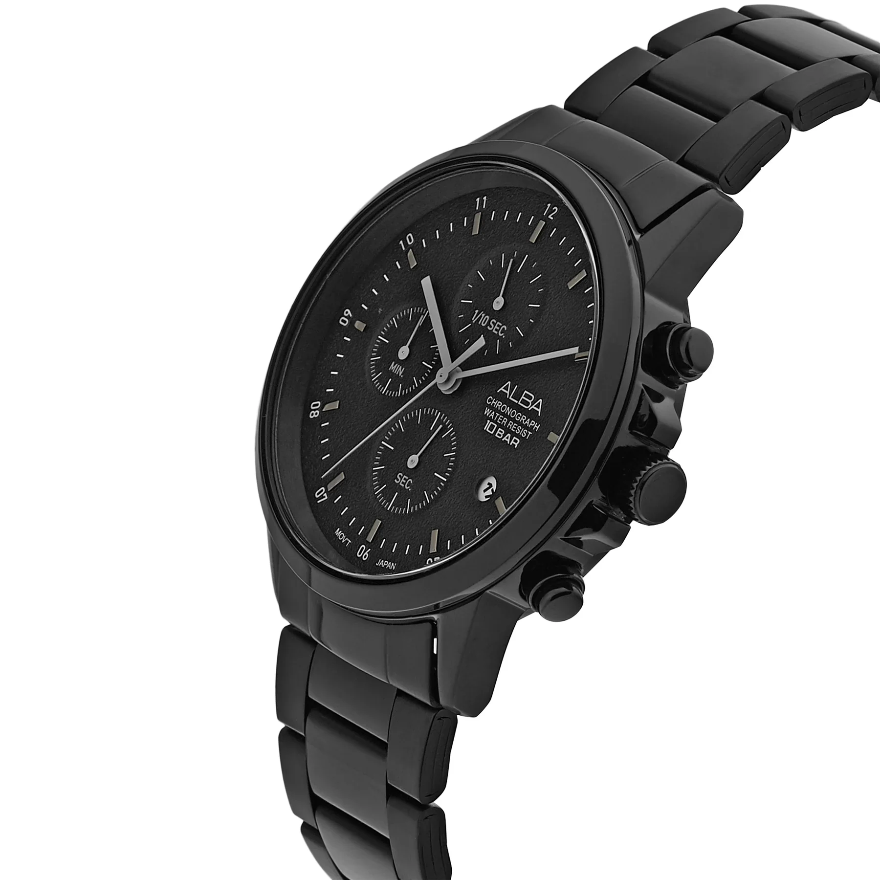 ALBA Prestige Sports Chronograph Black Dial Men Watch AM3857X1 - Image 2