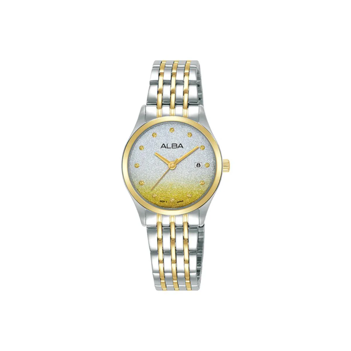ALBA Quartz Dual Tone Dial Analog Women's Watch AH7EY6X1