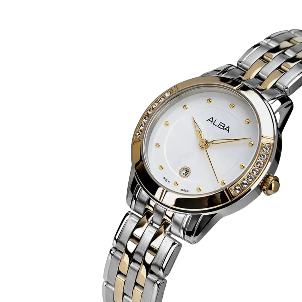 ALBA Quartz Fashion Silver Dial Analog Watch For Women AH7EM4X1 - Image 2