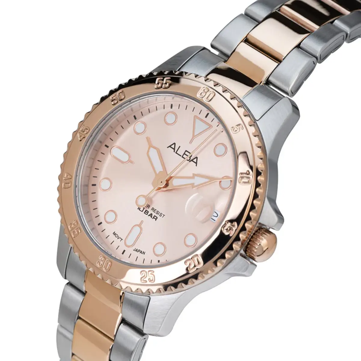 ALBA Quartz Light Pink Dial Analog Women's Watch AG8Q34X1 - Image 3