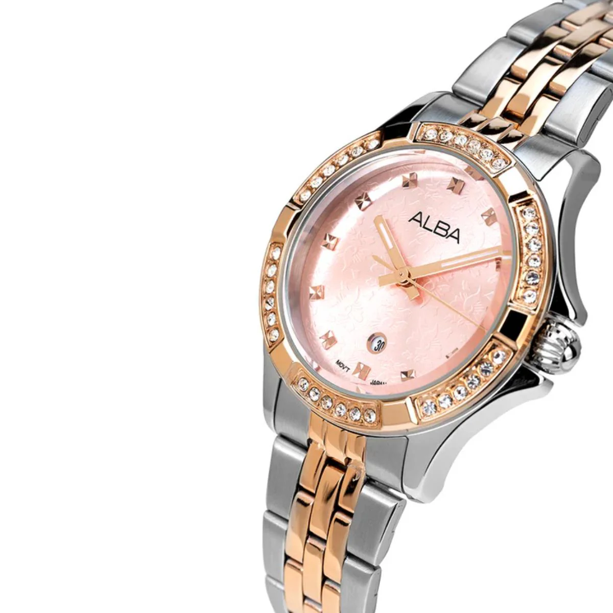 ALBA Quartz Pink Dial Signa Analog Women's Watch AH7ED8X1 - Image 2
