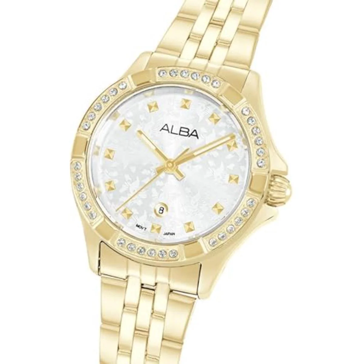 ALBA Quartz Silver Dial Analog Stainless Steel Women's Watch AH7ED6X1 - Image 2