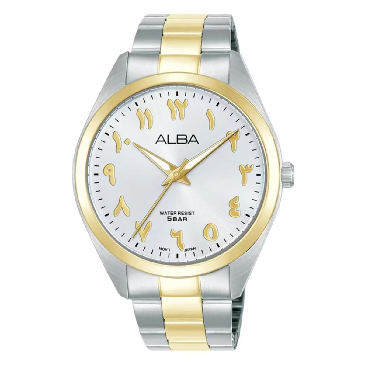 ALBA Quartz White Dial Analog Stainless Steel Men's Watch ARX158X1