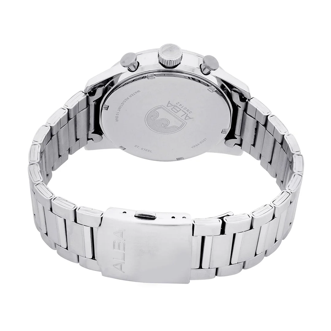 ALBA White + Black Panda Dial Chronograph Men's Watch - A4B009X1 - Image 3