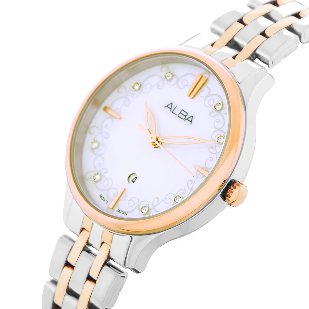ALBA White MOP Patterned Dial Women Watch AH7CR2X1 - Image 2