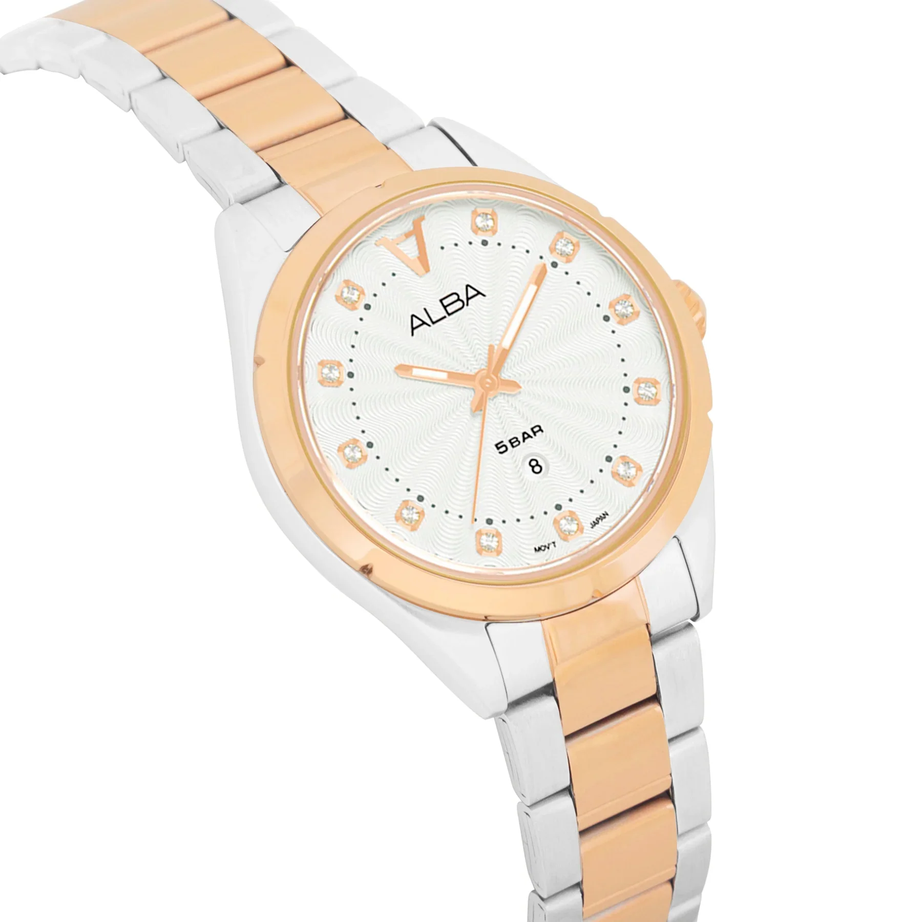 ALBA White Ripple Ladies  Watch AH7BP6X1 - Image 4