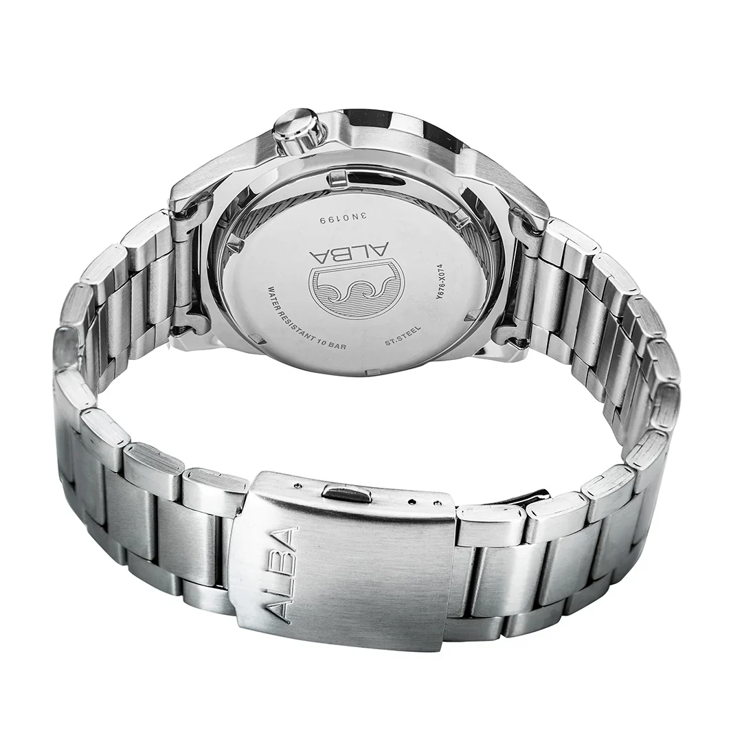 ALBA Mechanical Yellow Dial Automatic Men's Watch - AL4567X1 - Image 5