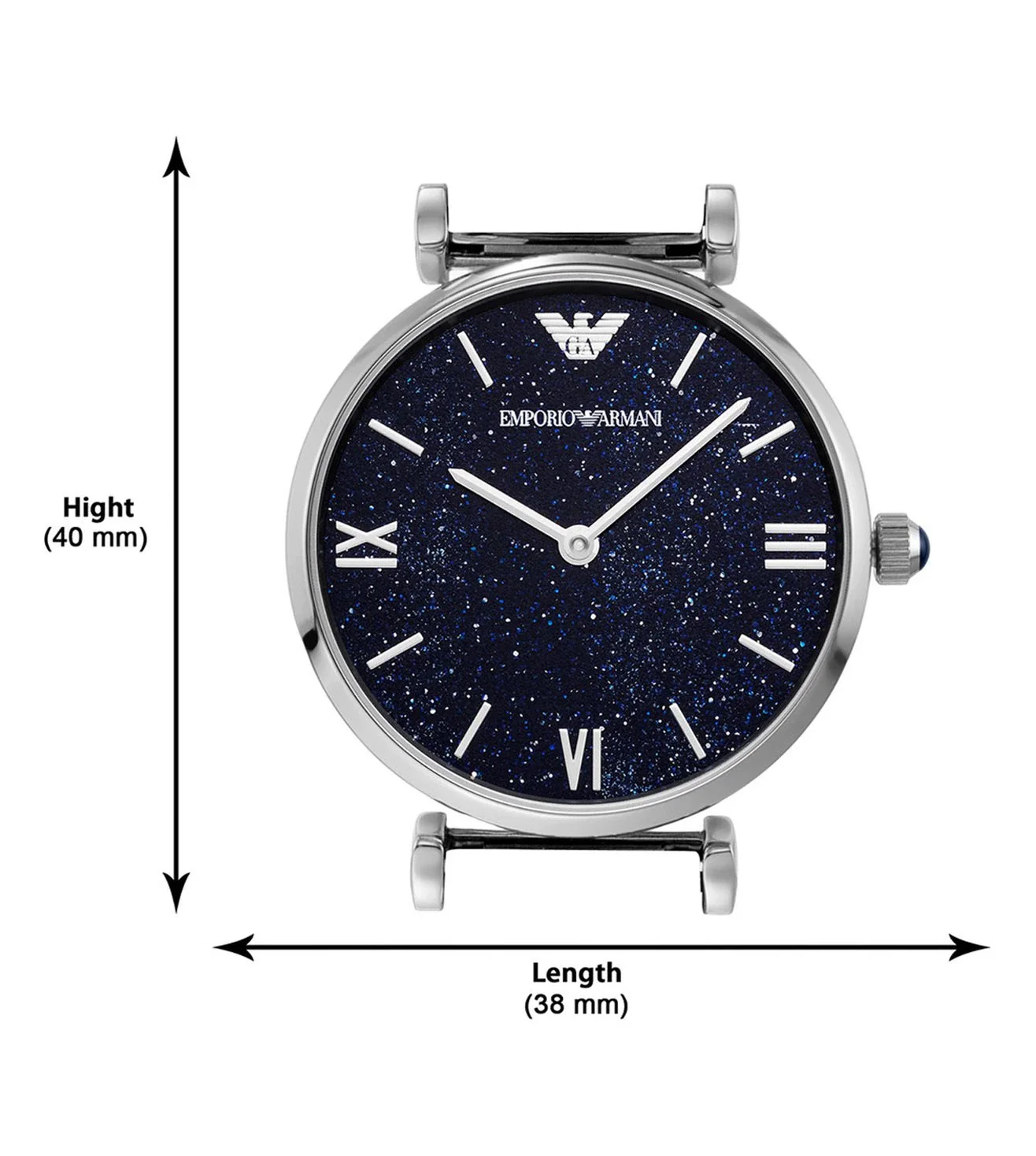 AR11091 Emporio Armani | Gianni T-Bar Analog Watch (Women) - Image 9