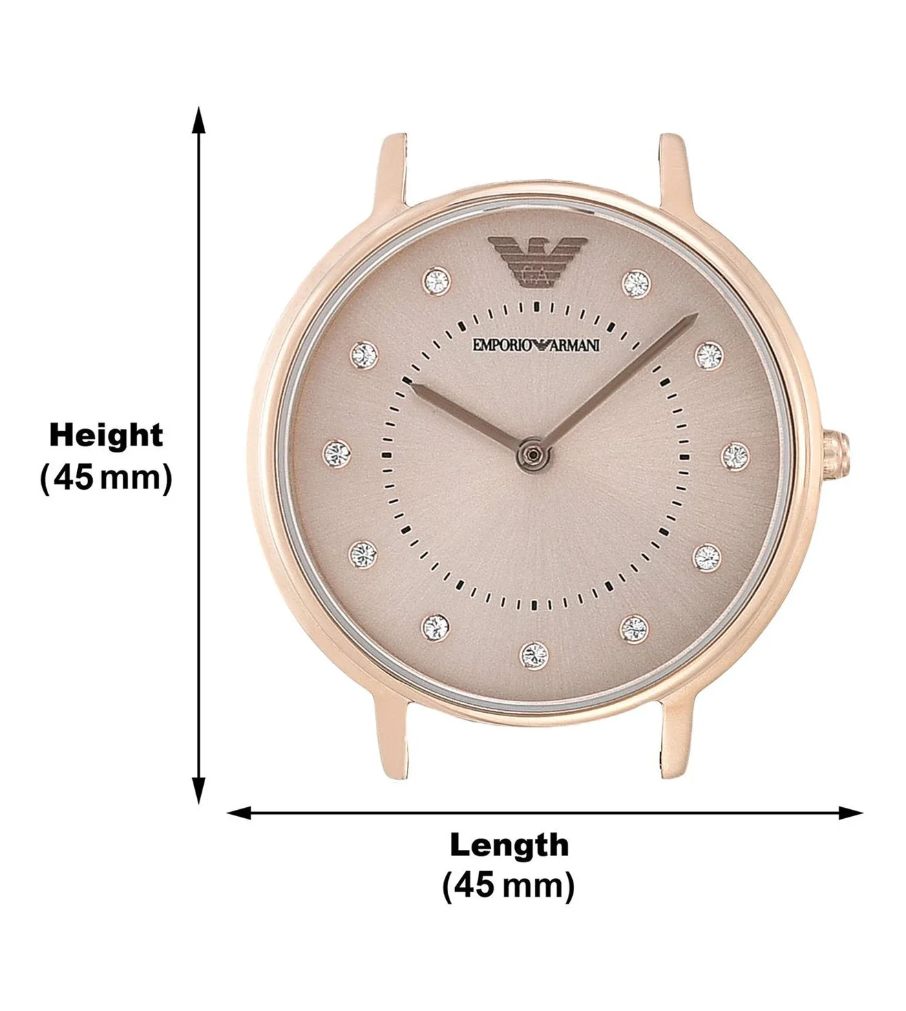 AR11129 Emporio Armani | Analog Round Pink Dial Watch (Women) - Image 7