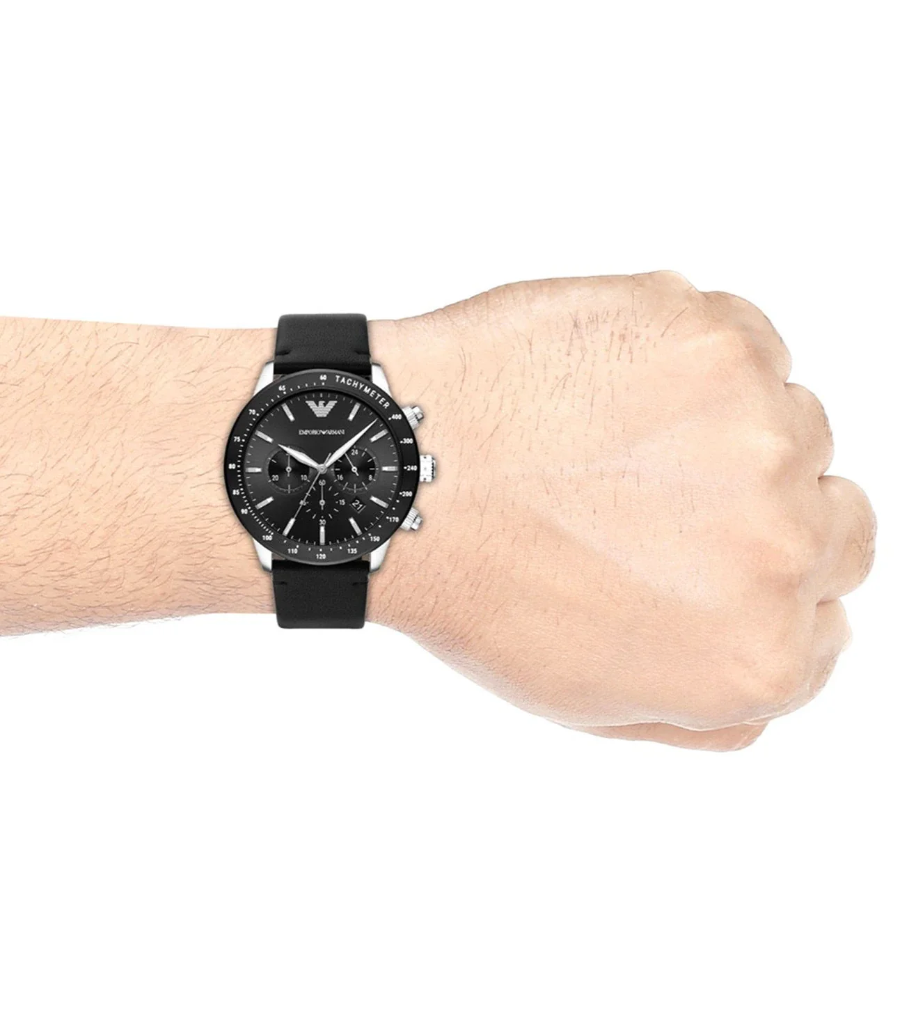 AR11243 EMPORIO ARMANI | Mario Chronograph Watch for Men - Image 10