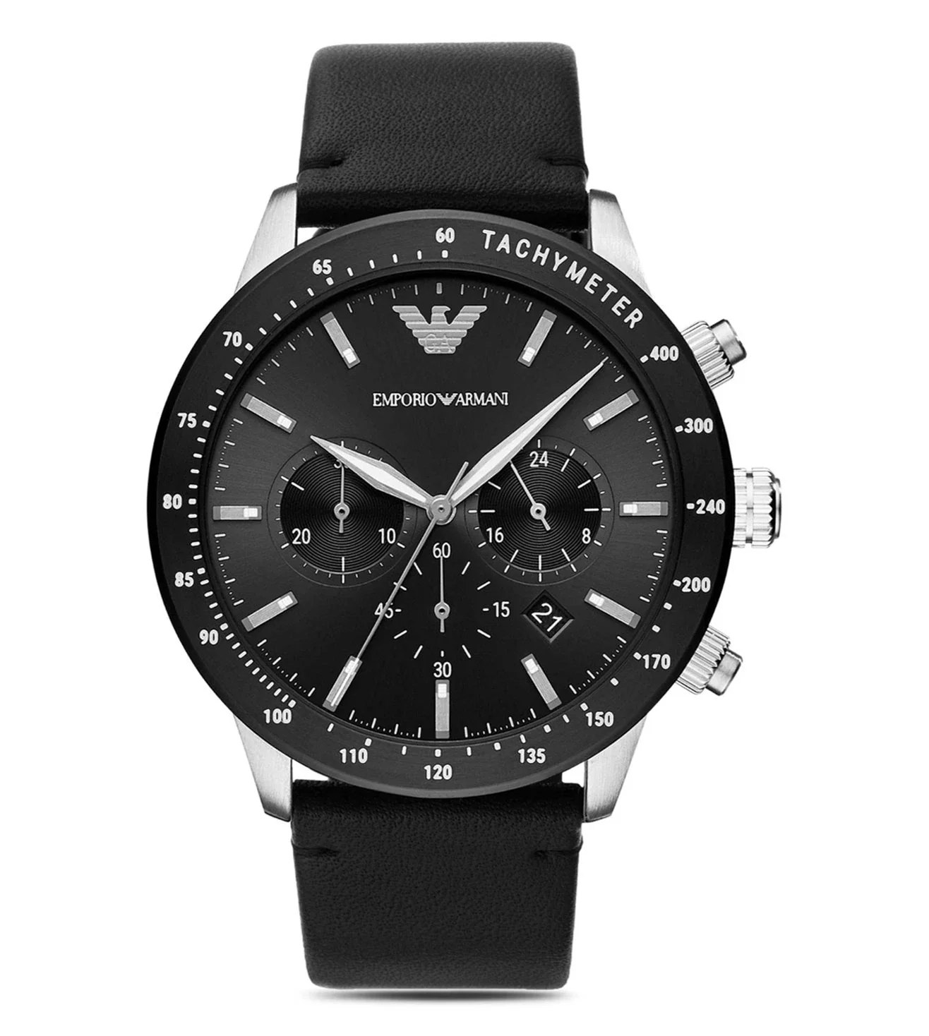 AR11243 EMPORIO ARMANI | Mario Chronograph Watch for Men - Image 4