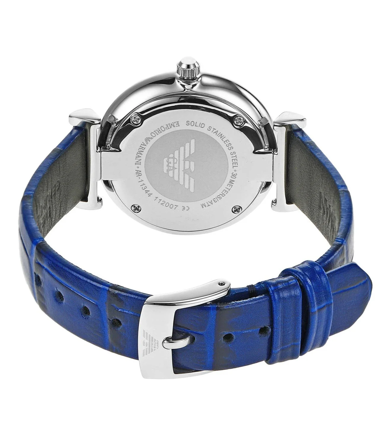 AR11344 Emporio Armani | Silver Dial Gianni T-Bar Analog Watch (Women) - Image 3