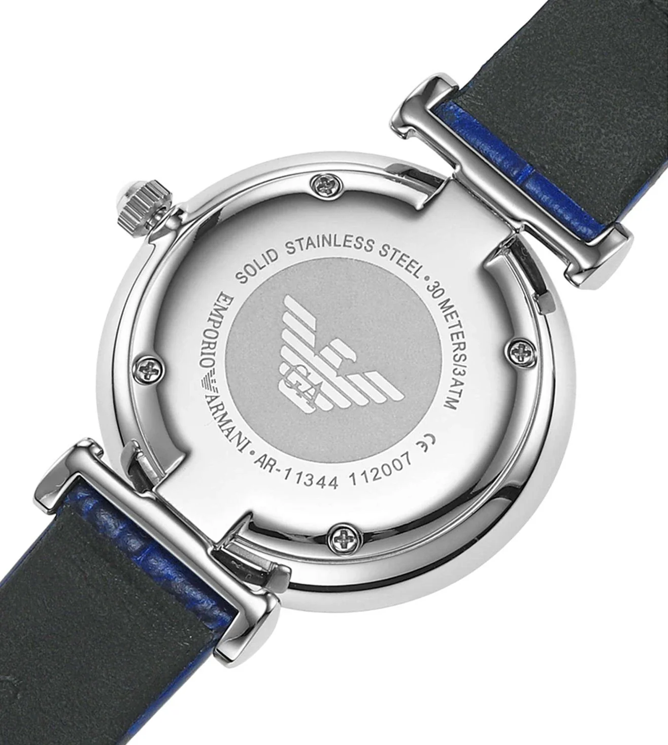 AR11344 Emporio Armani | Silver Dial Gianni T-Bar Analog Watch (Women) - Image 6
