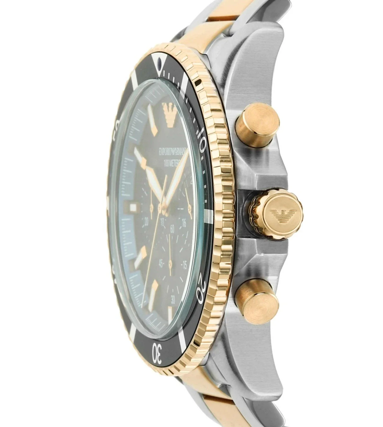 AR11362 EMPORIO ARMANI | Round Navy Blue Dial Chronograph Watch (Men) - Image 4