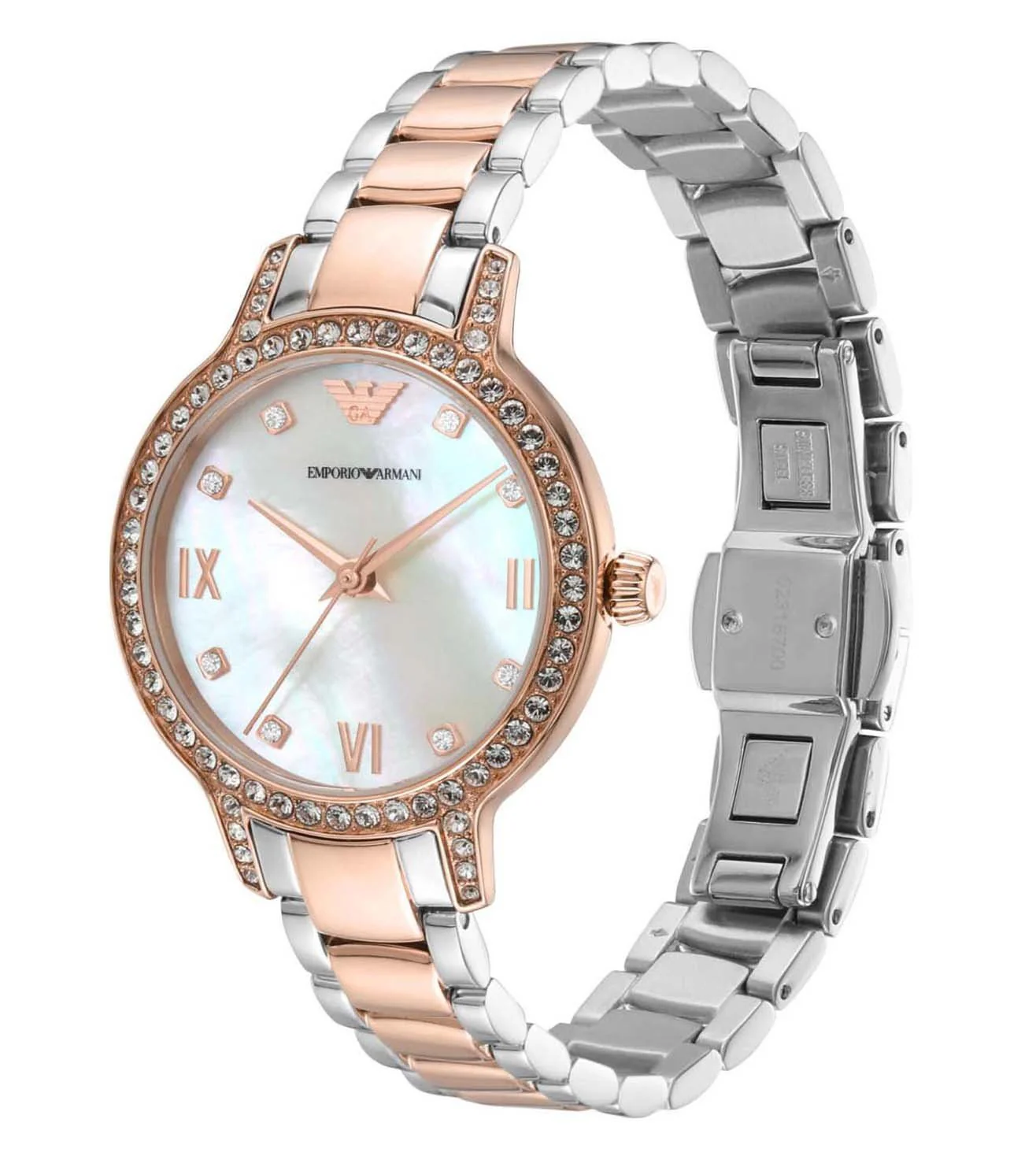 AR11499 Emporio Armani | Mother of Pearl Dial Analog Watch (Women) - Image 2
