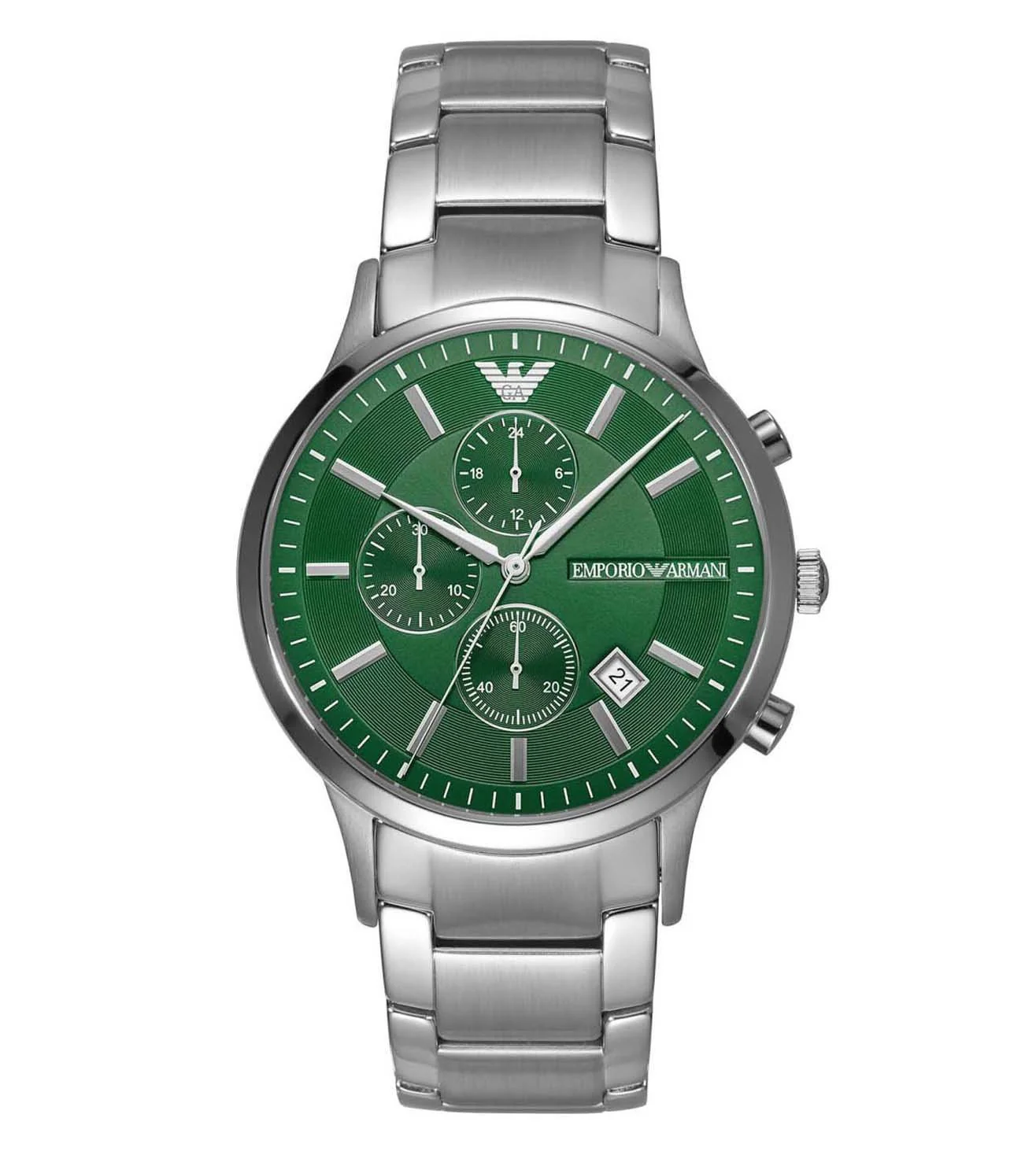 AR11507 Emporio Armani | Green Dial Multifunction Watch (Men)