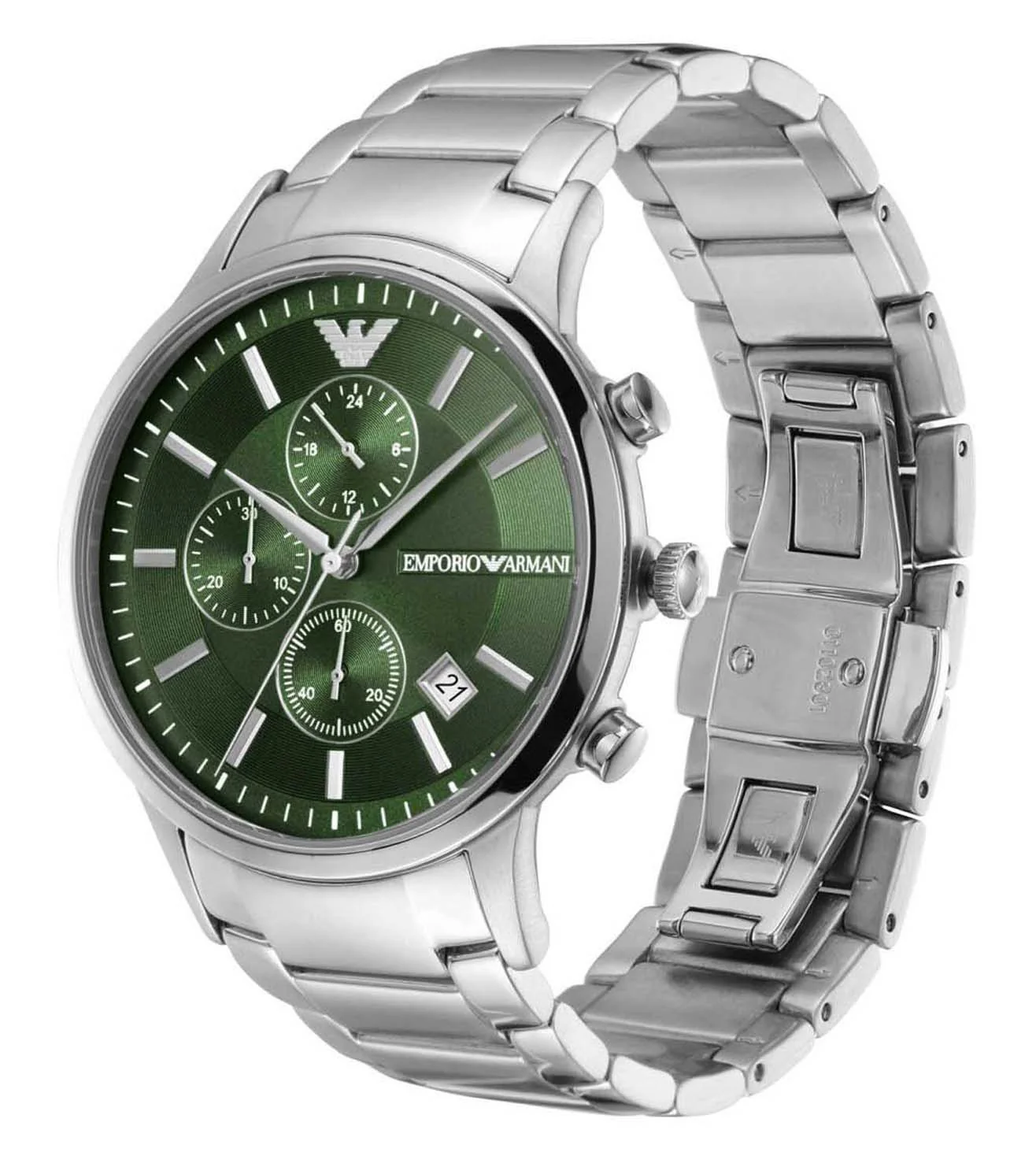 AR11507 Emporio Armani | Green Dial Multifunction Watch (Men) - Image 6