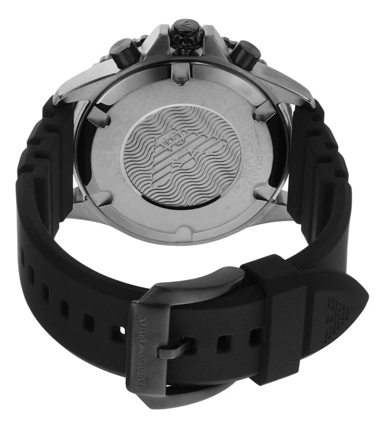 AR11515 EMPORIO ARMANI | Mario Series 43mm Dial Chronograph Watch (Men) - Image 2