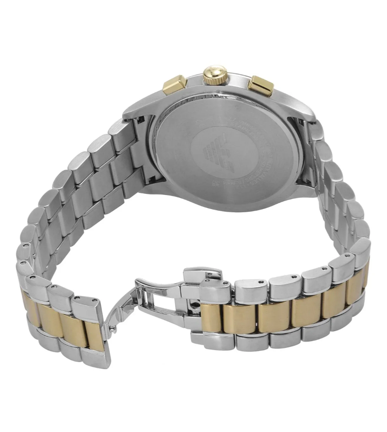 AR11527 EMPORIO ARMANI | Grey Dial Chronograph Watch (Men) - Image 2