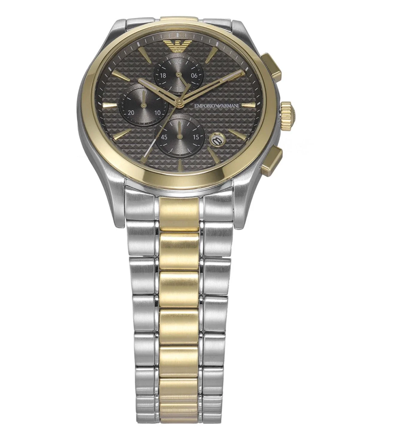 AR11527 EMPORIO ARMANI | Grey Dial Chronograph Watch (Men) - Image 5