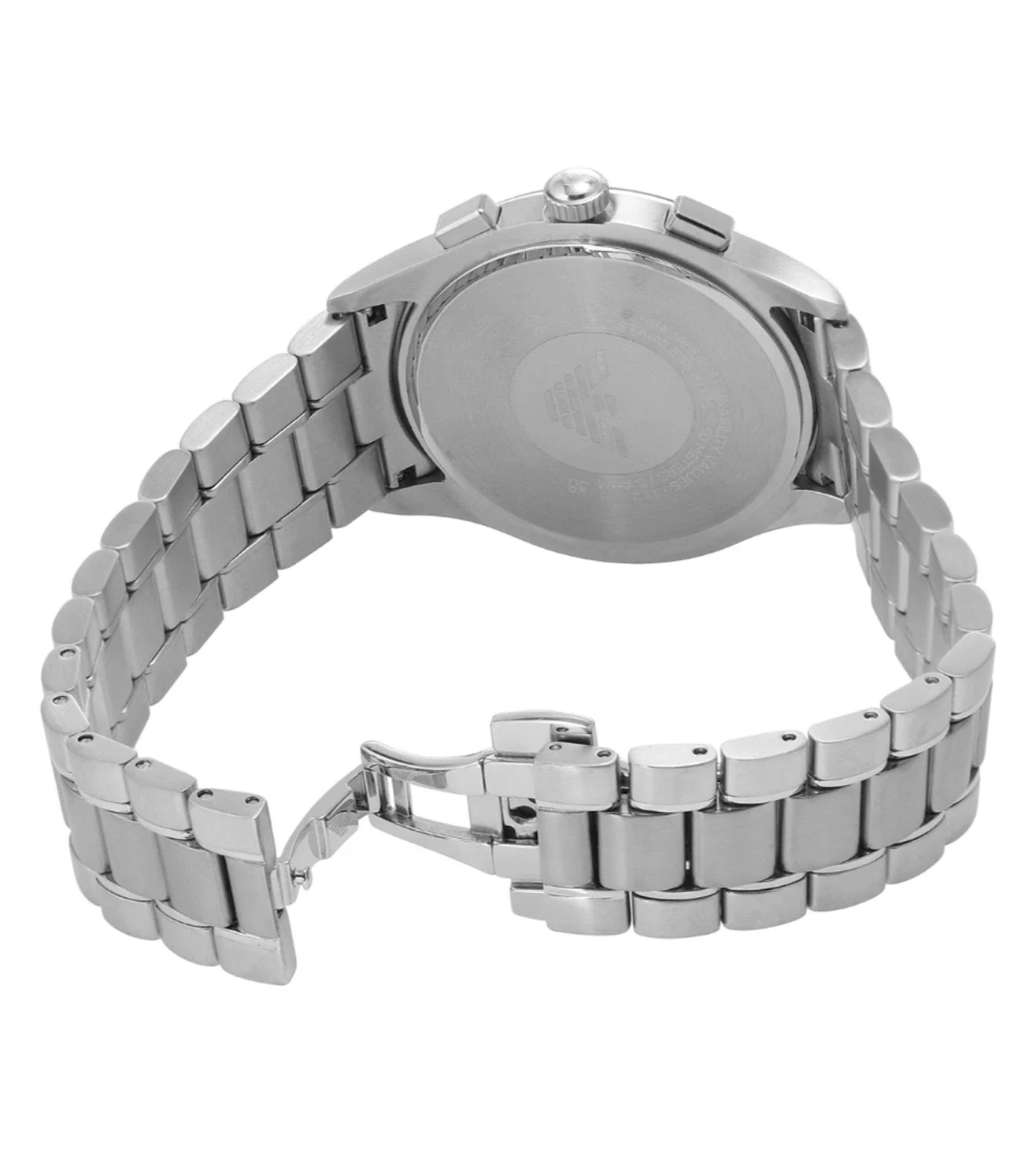 AR11529 EMPORIO ARMANI | Round Green Chronograph Watch (Men) ‌ - Image 3
