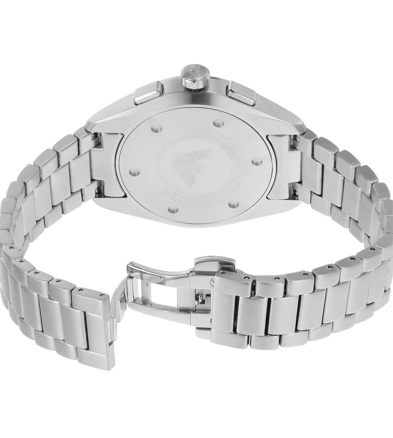 AR11541 Emporio Armani | Renato Blue Round Dial Chronograph Watch (Men) - Image 2