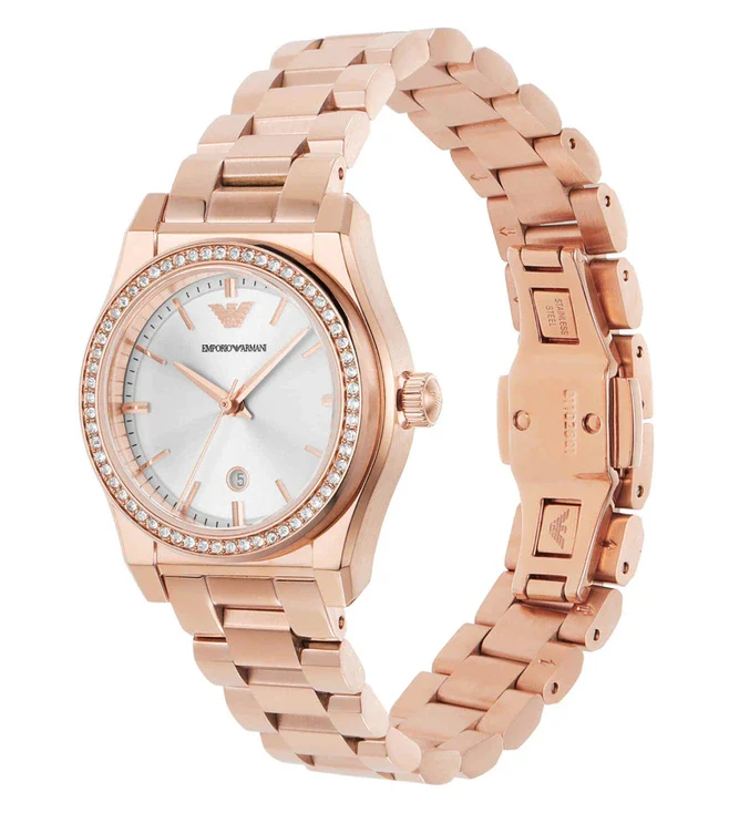 AR11558 Emporio Armani | Silver 32mm Dial Analog Watch (Women) - Image 4