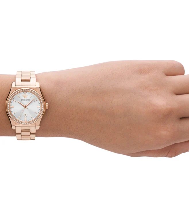 AR11558 Emporio Armani | Silver 32mm Dial Analog Watch (Women) - Image 5