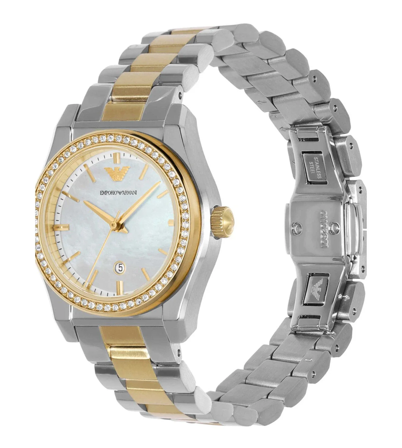 AR11559 Emporio Armani | Mother of Pearl Dial Analog Watch (Women) - Image 2