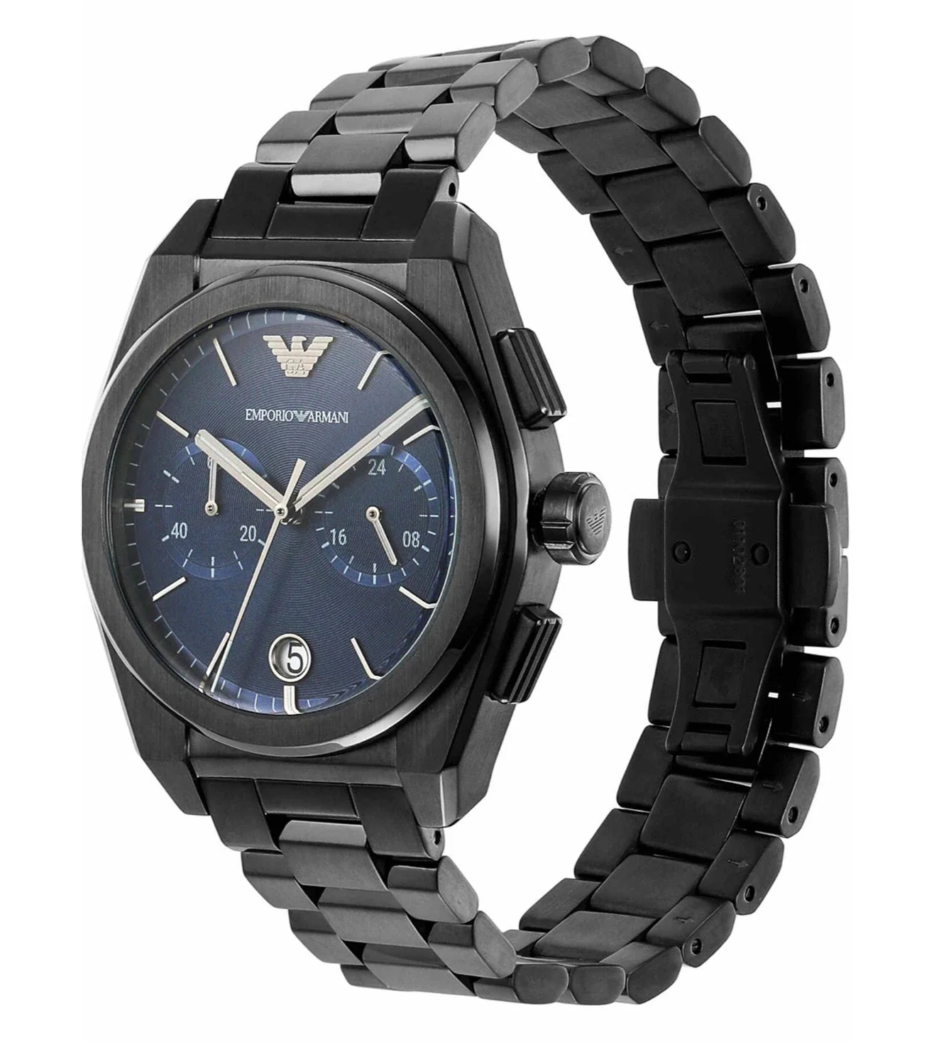 AR11561 Emporio Armani | Blue Dial St Steel Analog Watch (Men) - Image 2