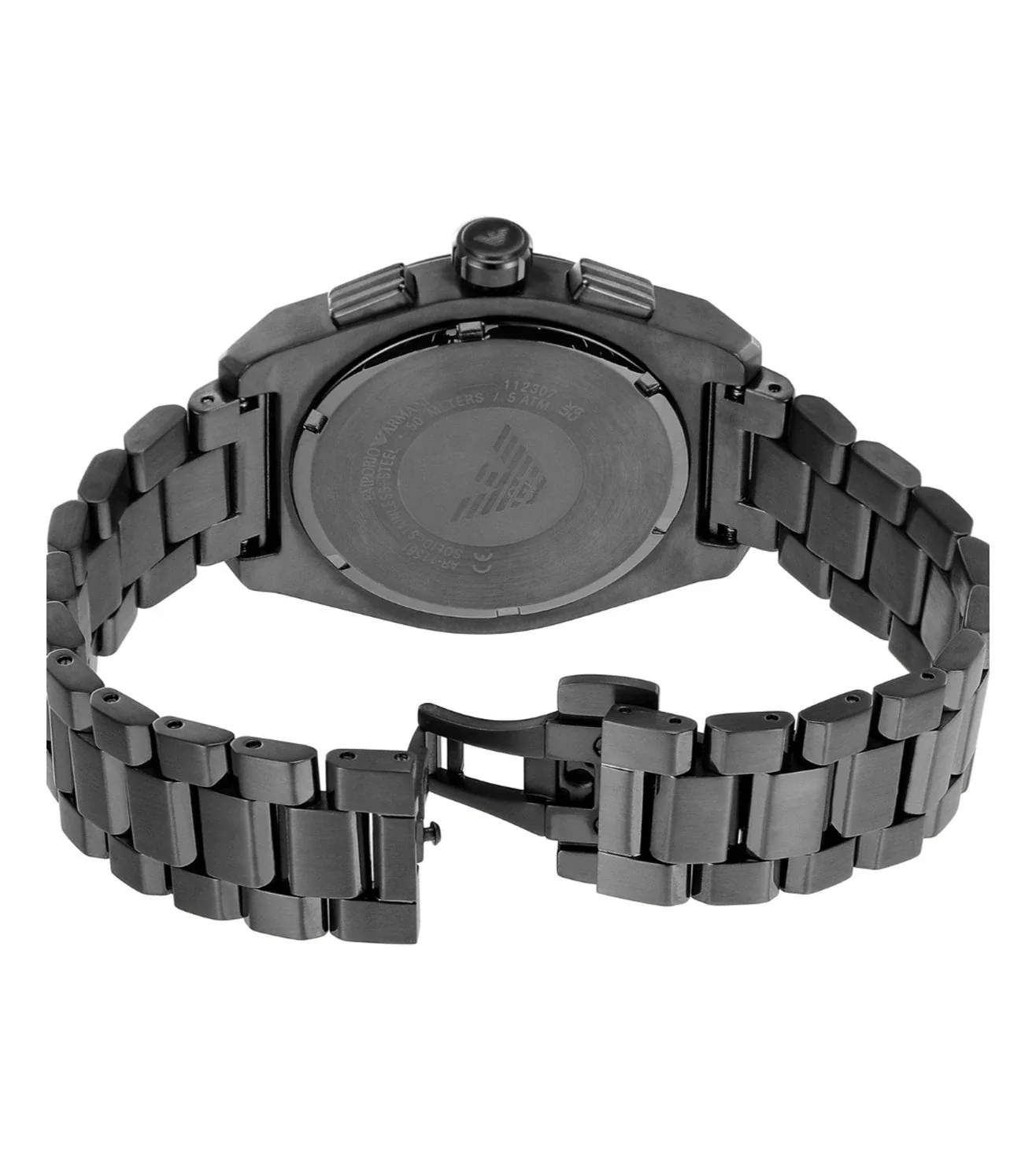 AR11561 Emporio Armani | Blue Dial St Steel Analog Watch (Men) - Image 3