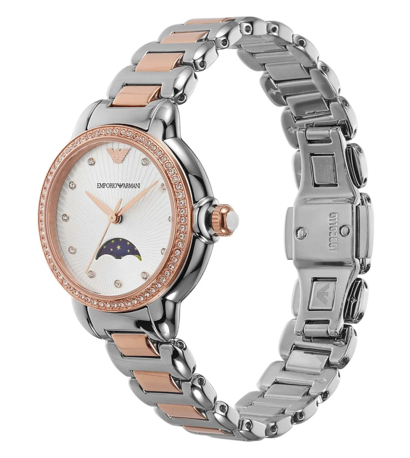 AR11567 Emporio Armani | Silver Dial St Steel Analog Watch (Women) - Image 2