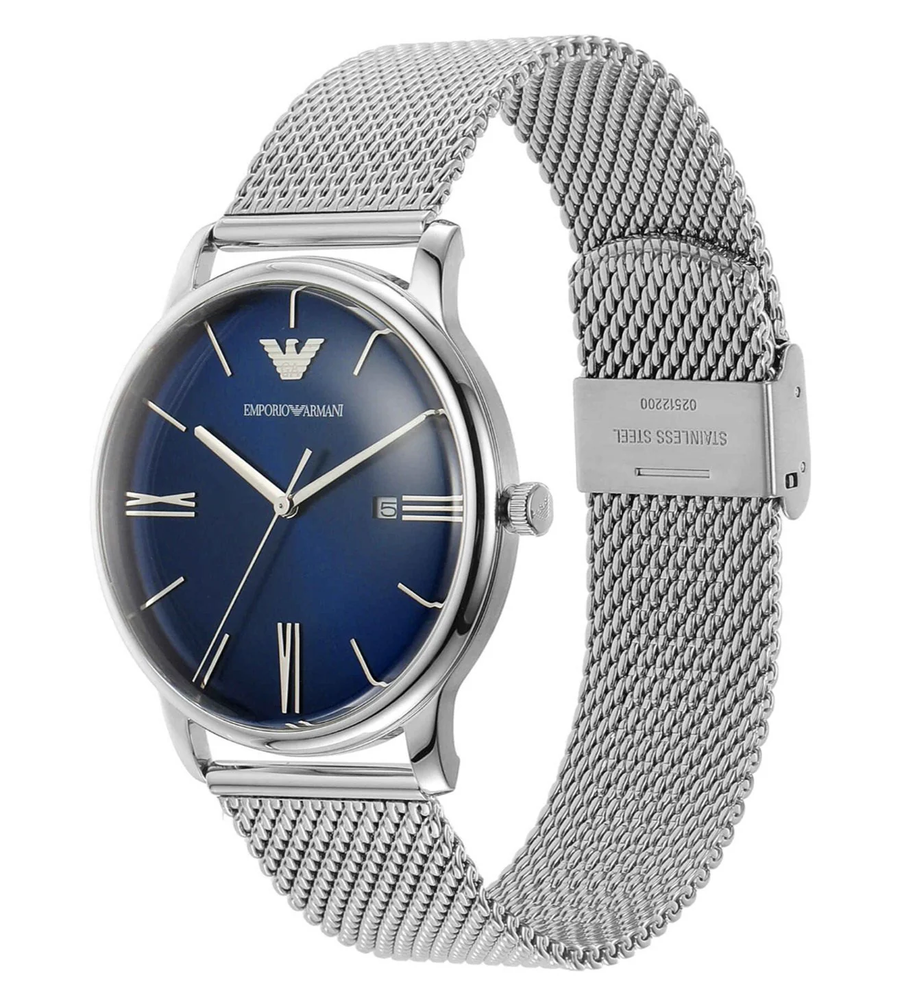 AR11571 Emporio Armani | Round Blue 42mm Analog Watch (Men) - Image 3