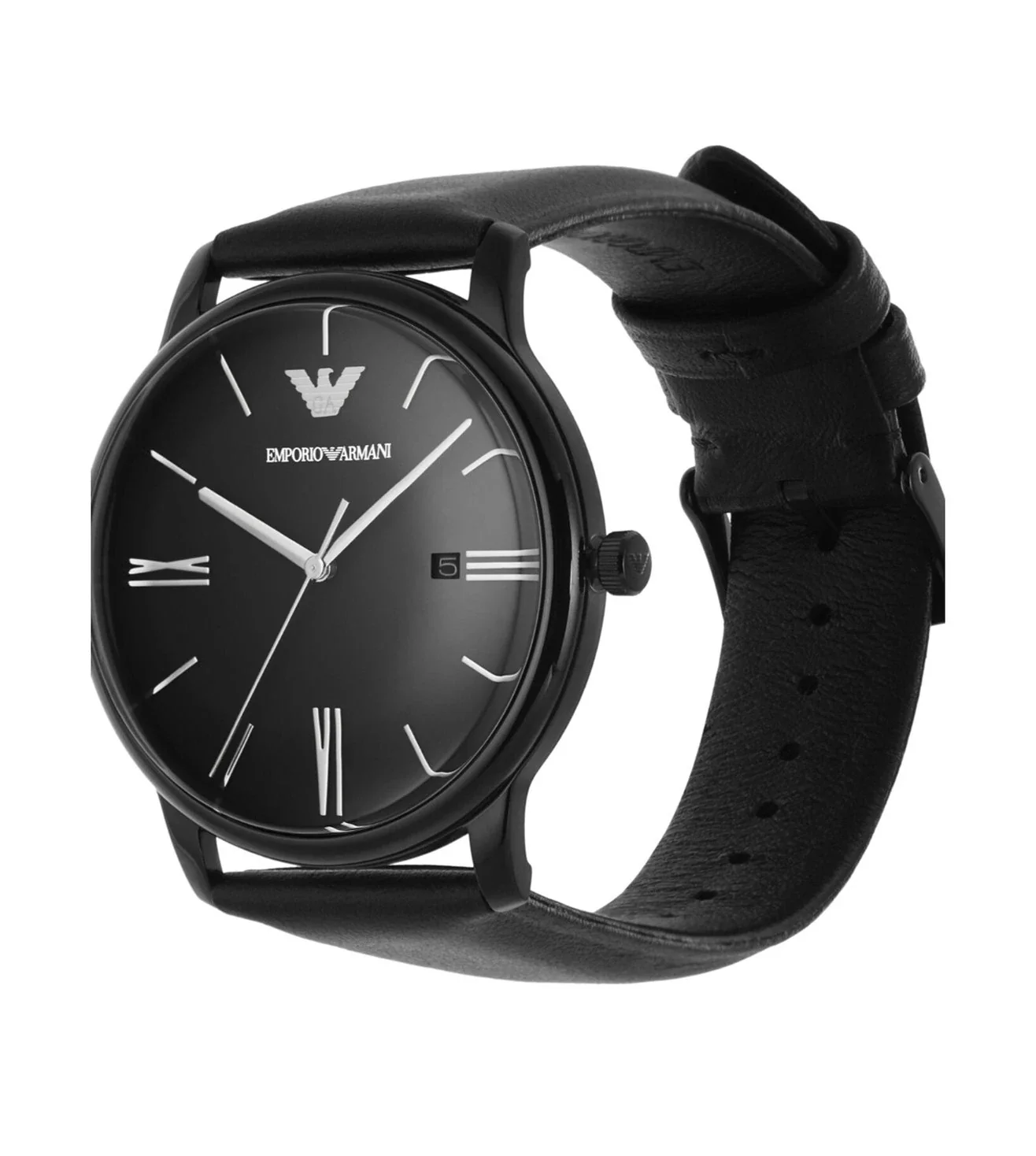 AR11573 Emporio Armani | Round Black Dial 42mm Analog Watch (Men) - Image 2