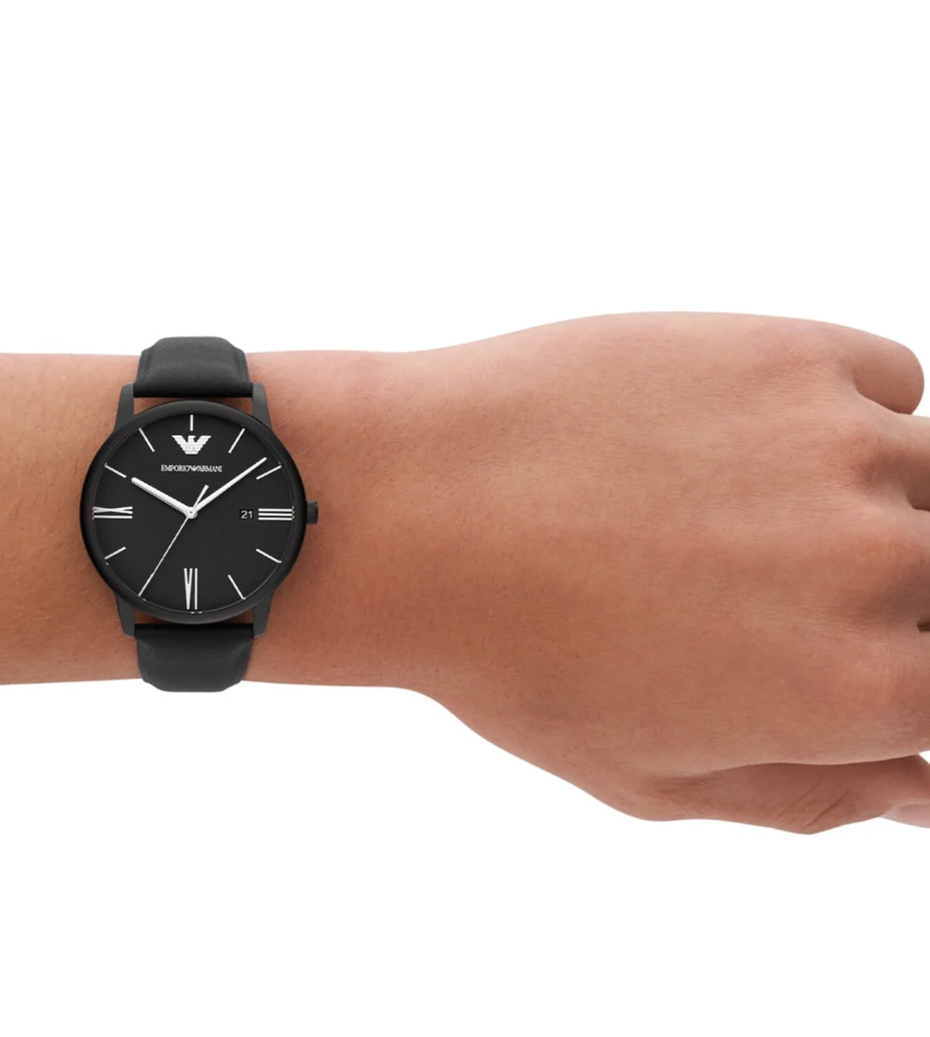 AR11573 Emporio Armani | Round Black Dial 42mm Analog Watch (Men) - Image 7