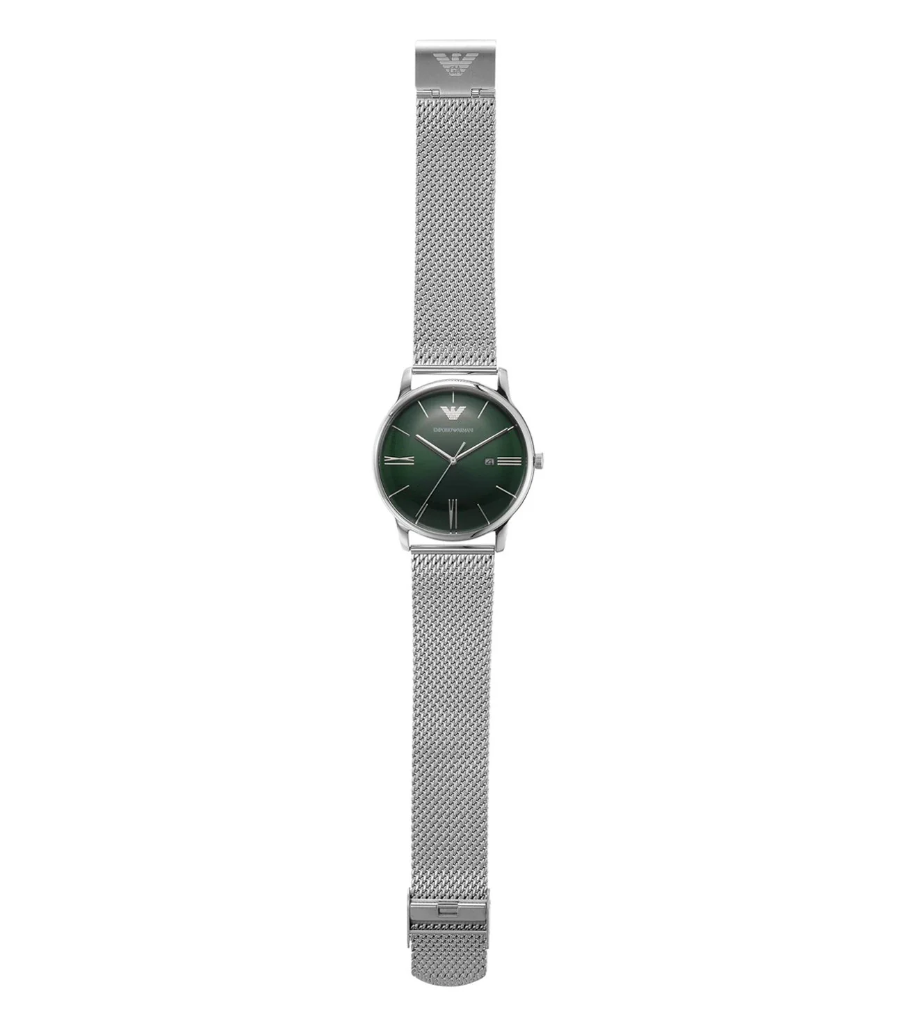 AR11578 Emporio Armani | Green Dial 42mm Minimalist Analog Watch (Men) - Image 5