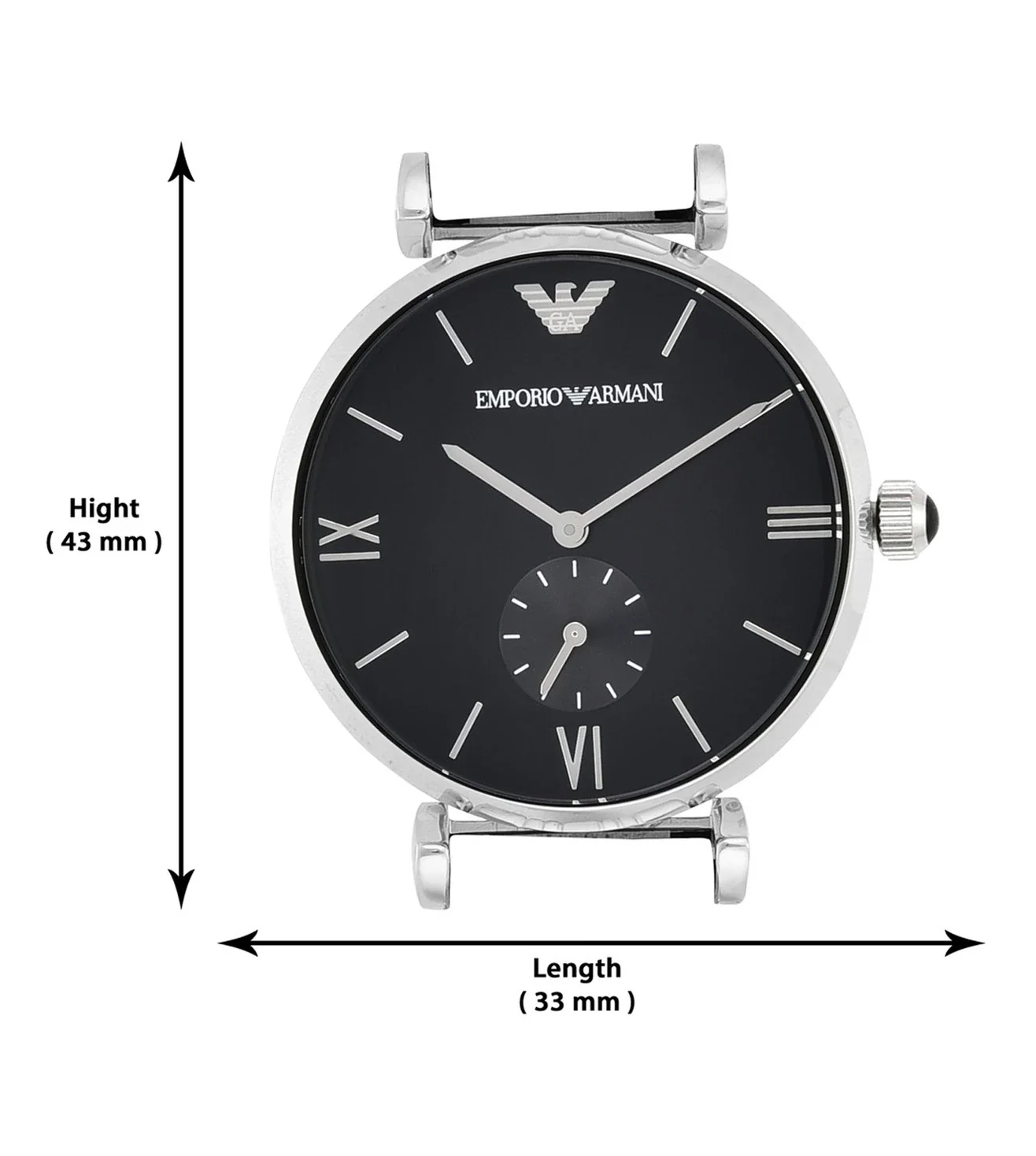 AR1676 Emporio Armani | Gianni T-Bar Analog Watch for Women - Image 7