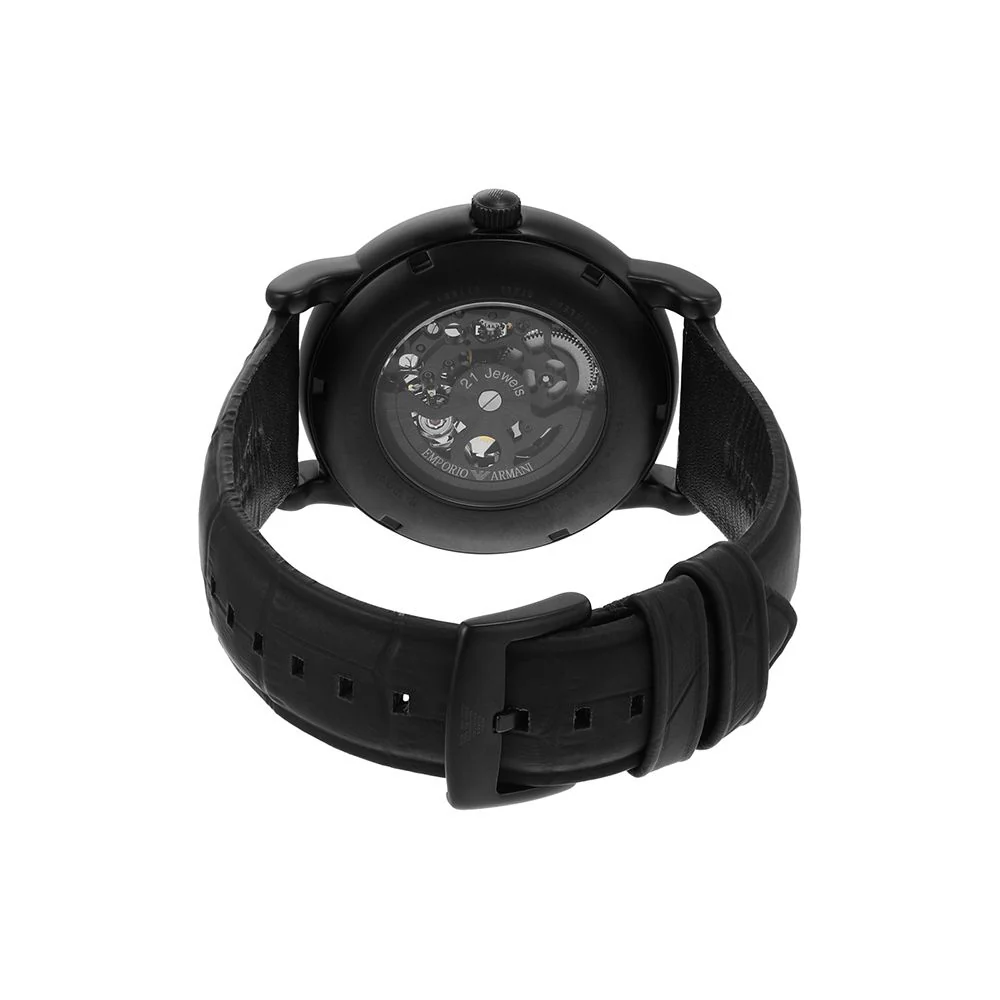 AR60008 Emporio Armani | Luigi Black Dial Analog Watch (Men) - Image 2