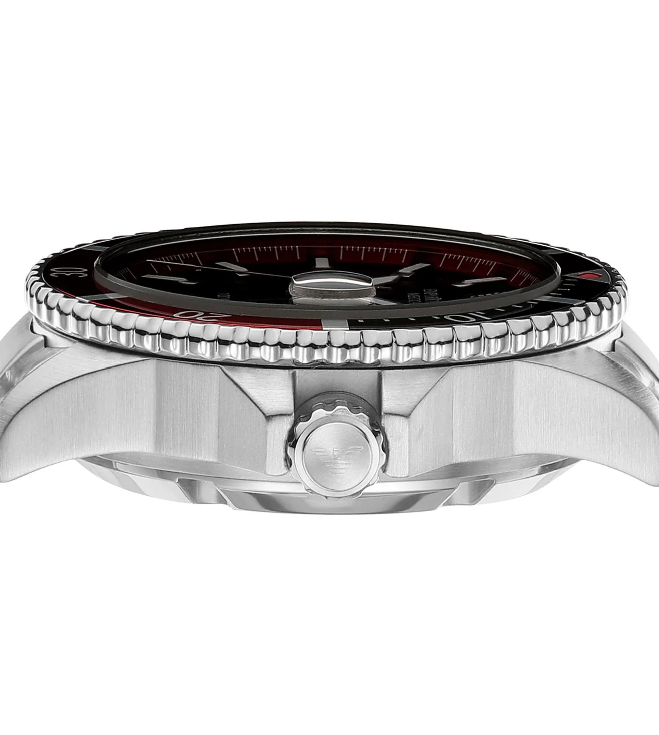 AR60074 EMPORIO ARMANI | Diver Automatic Black Dial Watch (Men) - Image 4