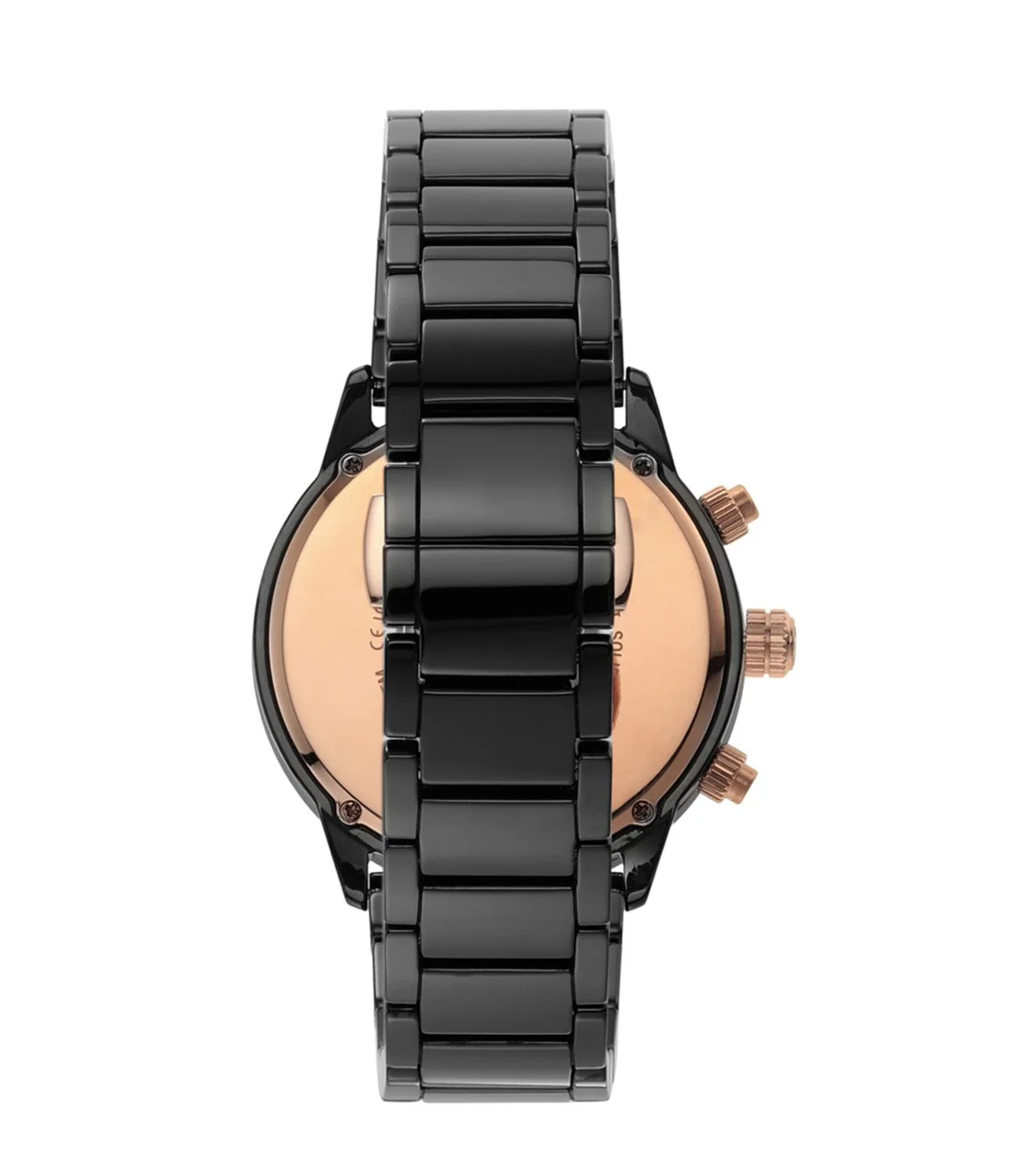 AR70002 EMPORIO ARMANI | Mario Black Dial 43mm Watch (Men) - Image 2